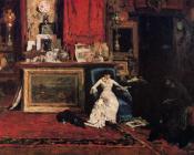 威廉梅里特查斯 - Interior of the Artist's Studio aka The Tenth Street Studio